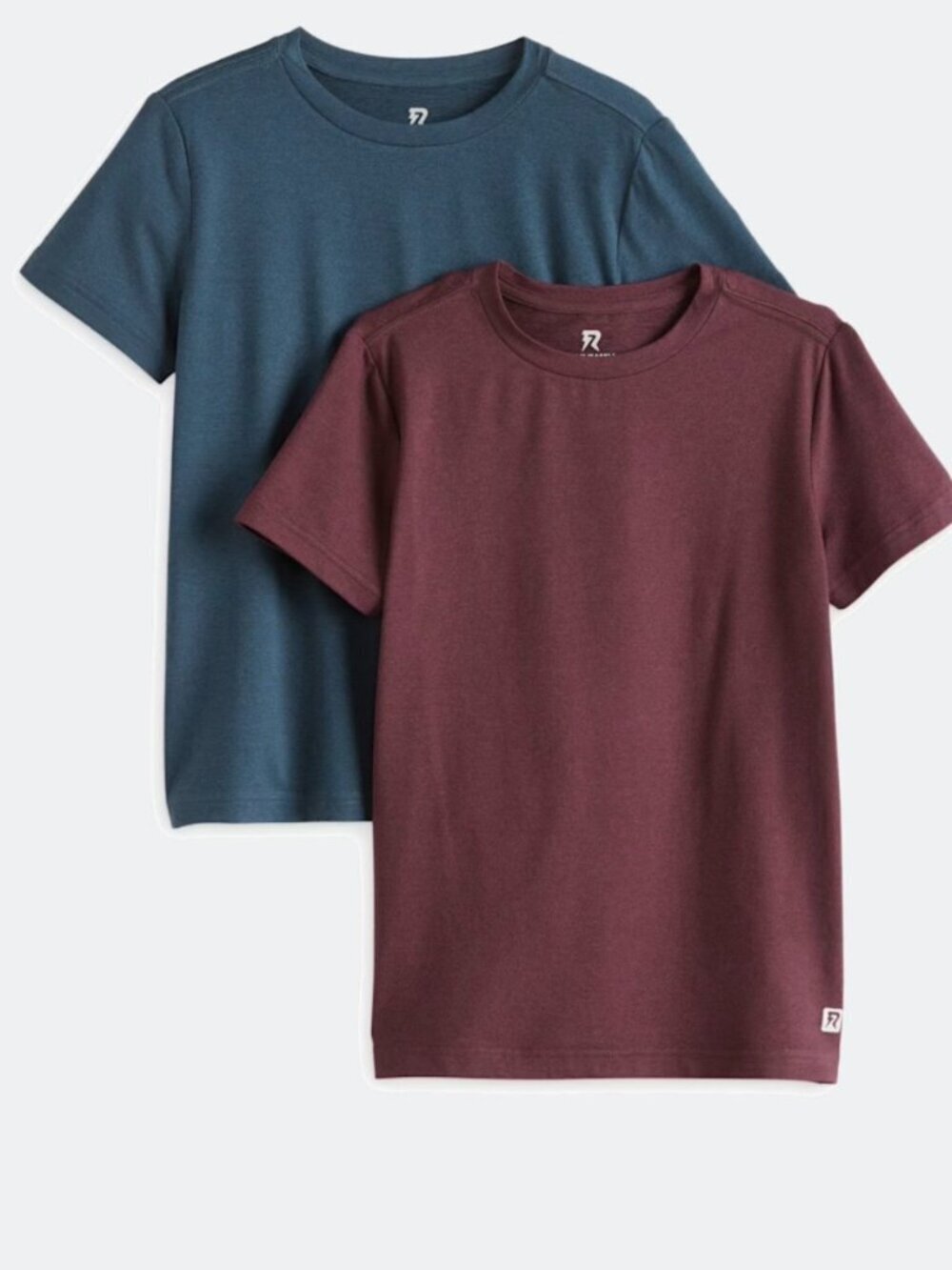 Algo Flex T-shirts Set of 2 Blue & Red Size M EUC